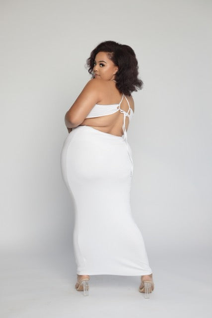 Saint Maarten Cut Out Maxi Dress
